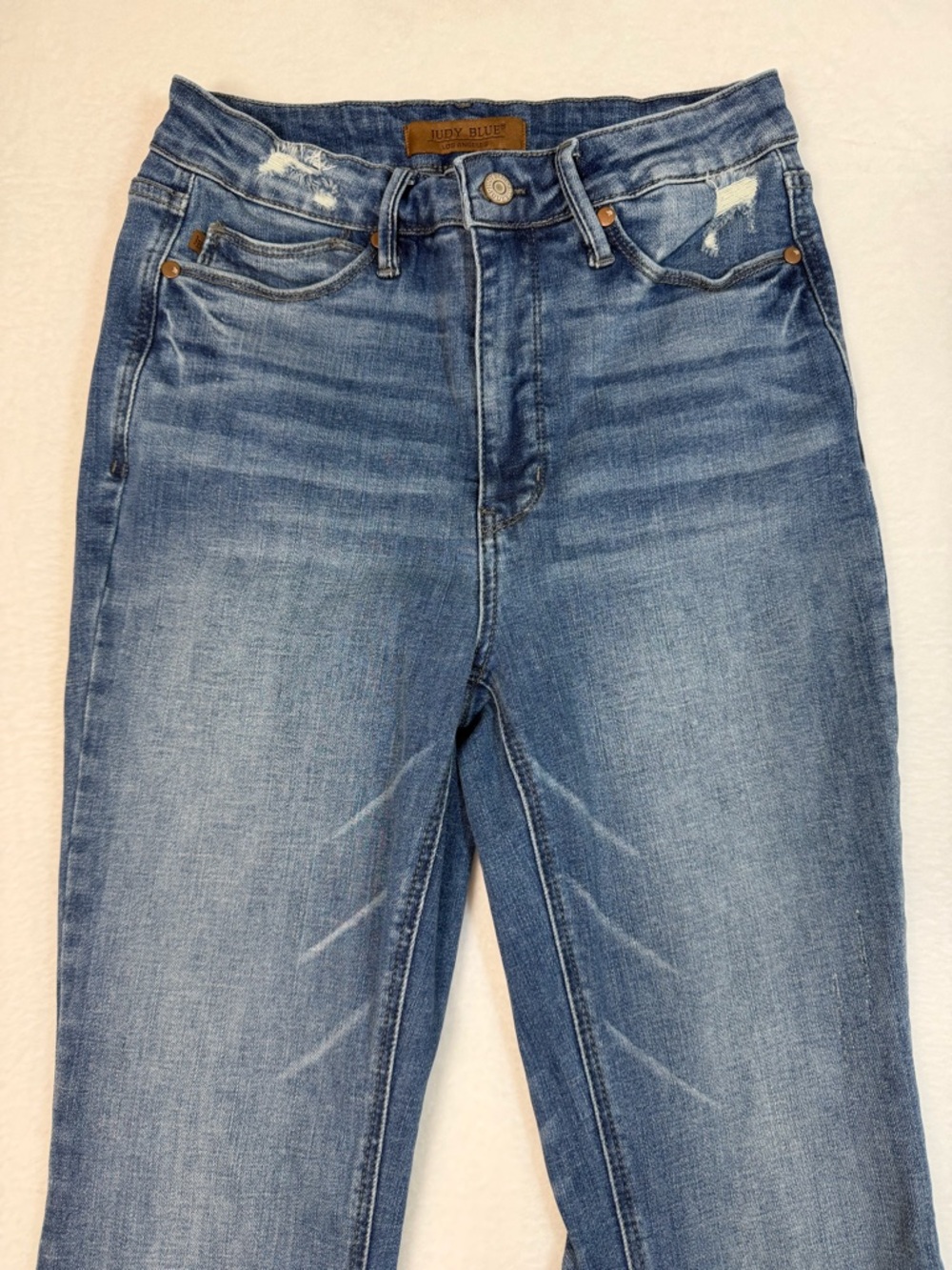 Judy Blue High Waist Tummy Control Side Slit Slim Boot New without tags - Picture 10 of 11